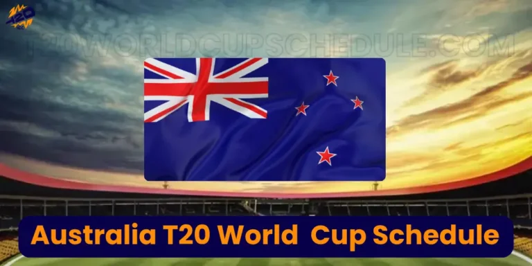 Australia T20 World Cup schedule 2026