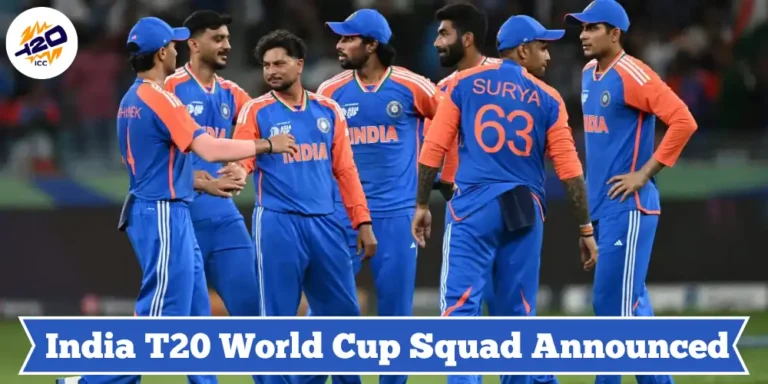 India T20 World Cup 2026 Squad