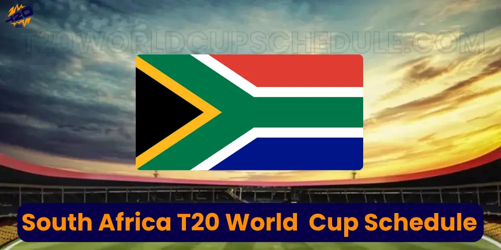 South Africa T20 World Cup 2026 Schedule