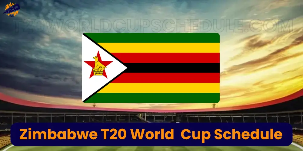 Zimbabwe T20 World Cup Schedule 2026