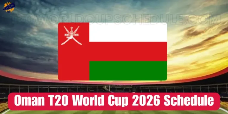 Oman T20 World Cup 2026 Schedule