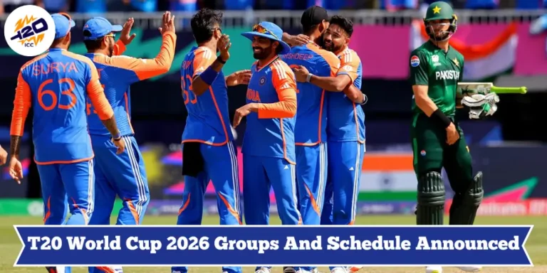 T20 World Cup 2026 Groups And Schedule Announced