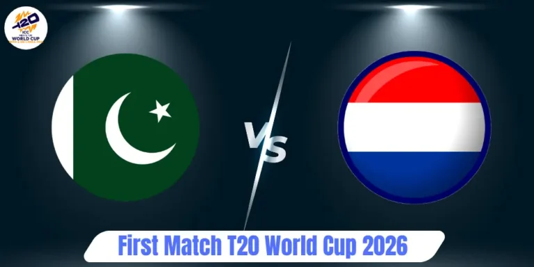 First Match T20 World Cup 2026